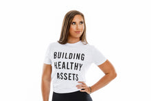 Load image into Gallery viewer, Building Healthy Assets Unisex T-Shirt