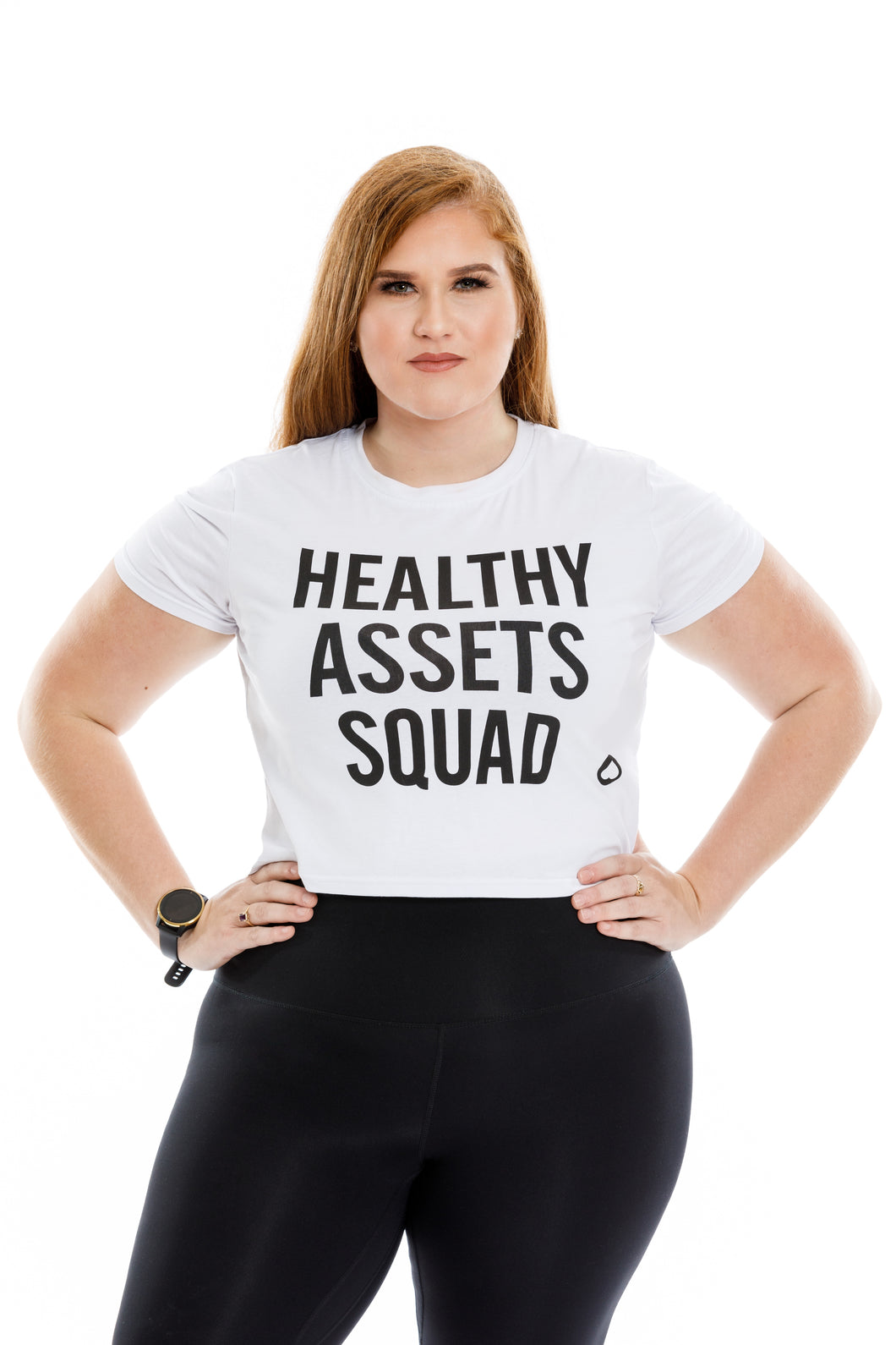 Healthy Assets Squad Crop Top